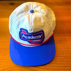 Vintage style academy hat